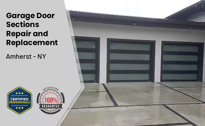 Garage Door Sections Repair and Replacement Amherst - NY 