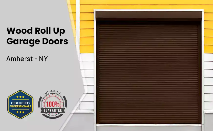 Wood Roll Up Garage Doors Amherst - NY 