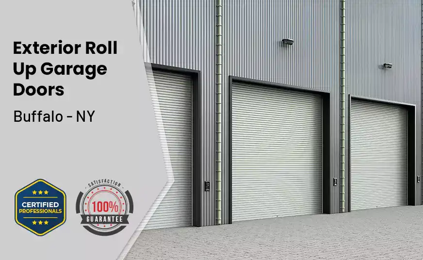 Exterior Roll Up Garage Doors Buffalo - NY 