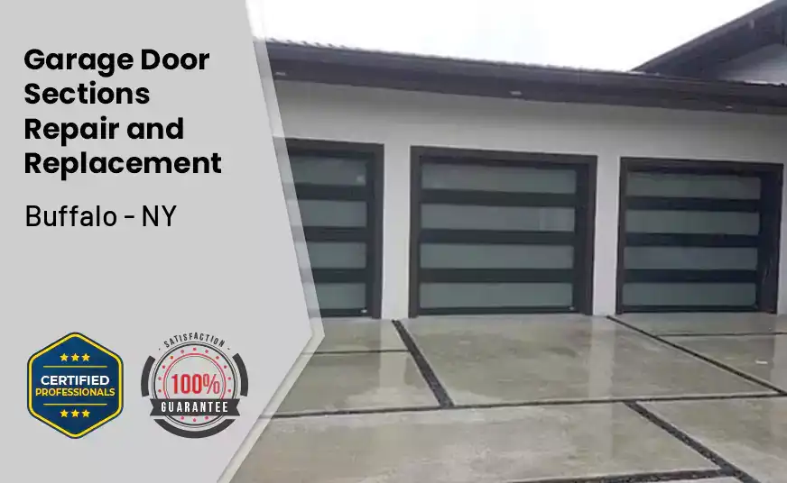 Garage Door Sections Repair and Replacement Buffalo - NY 