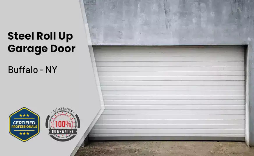 steel roll up garage door Buffalo - NY 