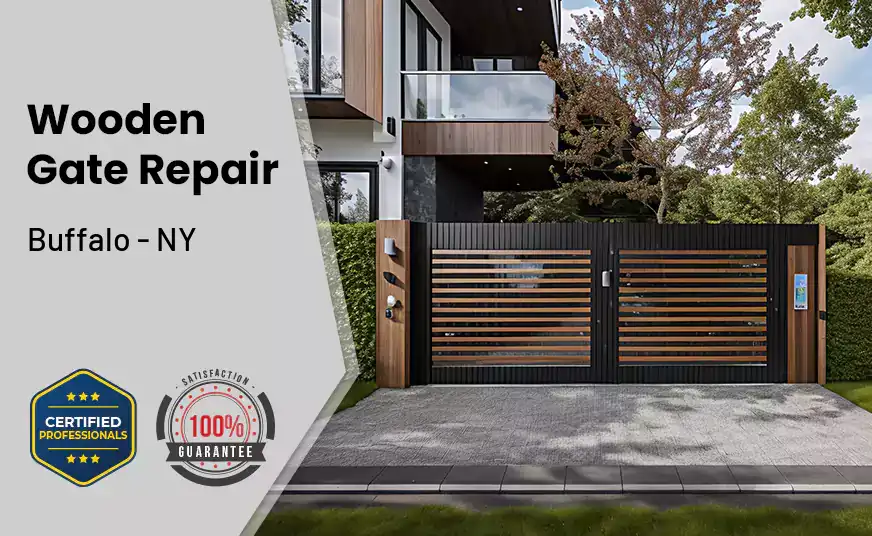 Wooden Gate Repair Buffalo - NY 