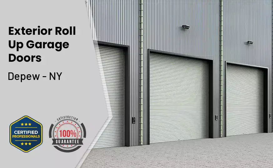 Exterior Roll Up Garage Doors Depew - NY 