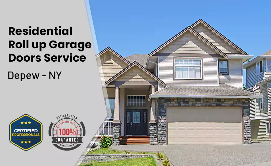 Residential Roll Up Garage Door Depew - NY 