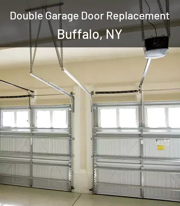  Double Garage Door Replacement Buffalo, NY
