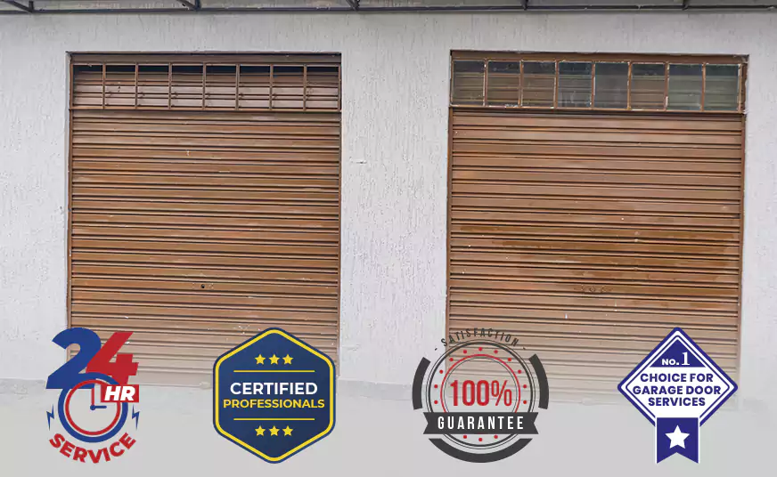 Residential Wood Roll Up Garage Doors in Buffalo, NY