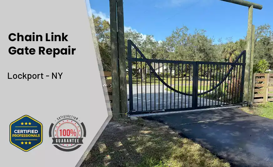 Chain Link Gate Repair Lockport - NY 