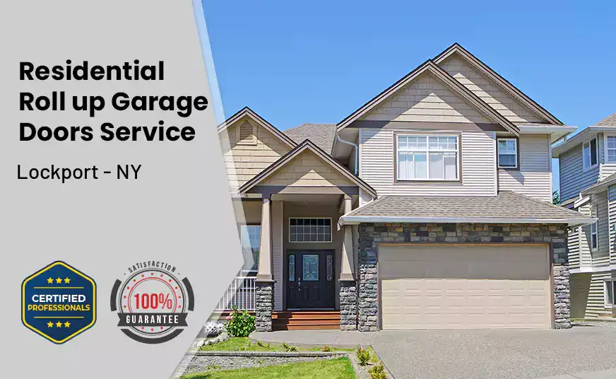 Residential Roll Up Garage Door Lockport - NY 