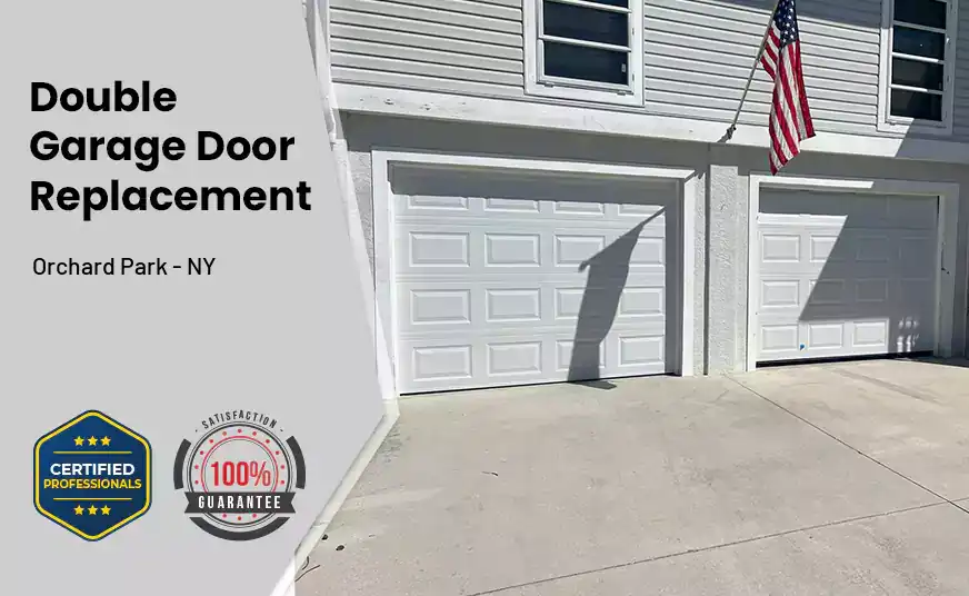 Double Garage Door Replacement Orchard Park - NY 