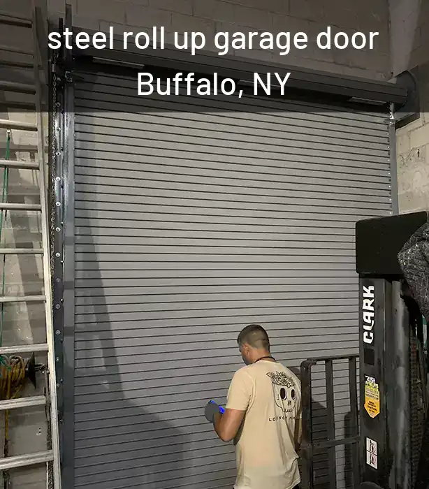  steel roll up garage door Buffalo, NY