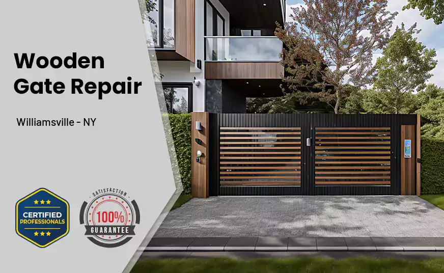 Wooden Gate Repair Williamsville - NY 