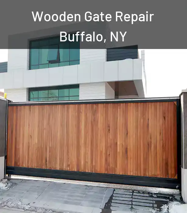  Wooden Gate Repair Buffalo, NY